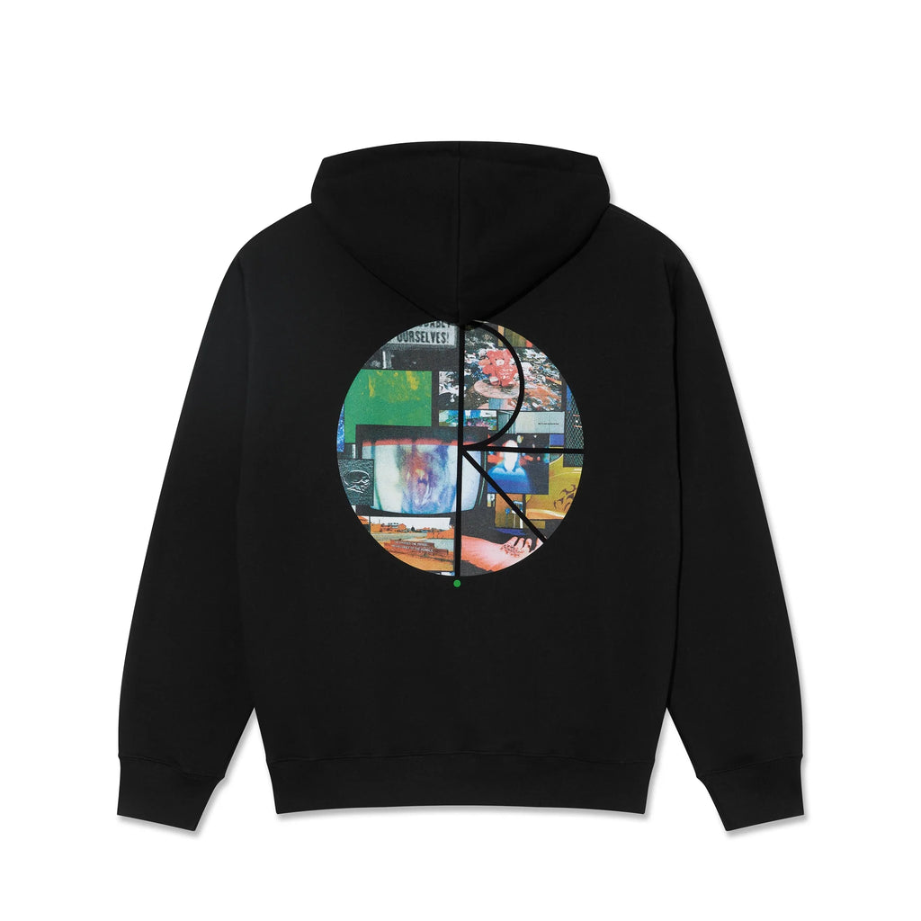 Polar Fill Logo Ourselves Collage Dave Hoodie Black