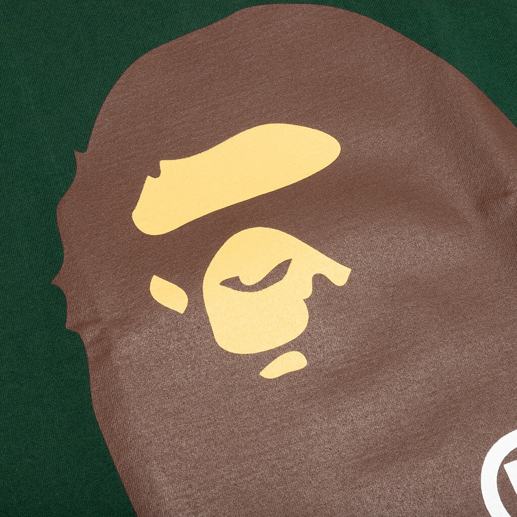 Big Ape Head Tee Green