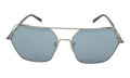 HEXAGON SUNGLASSES "SHINY LIGHT GUNMETAL" MCM138SA-034