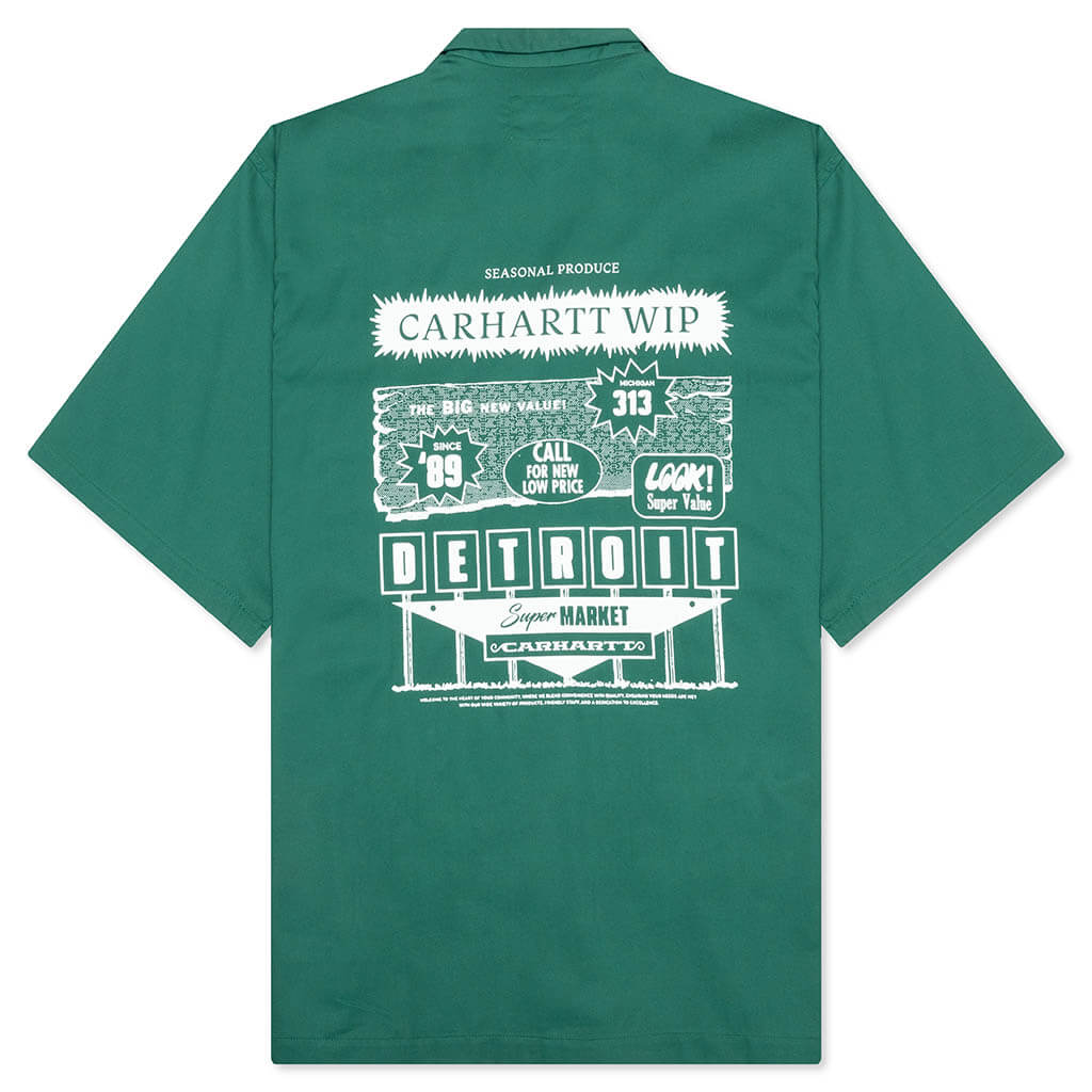 S S Deli Shirt Rainforest White