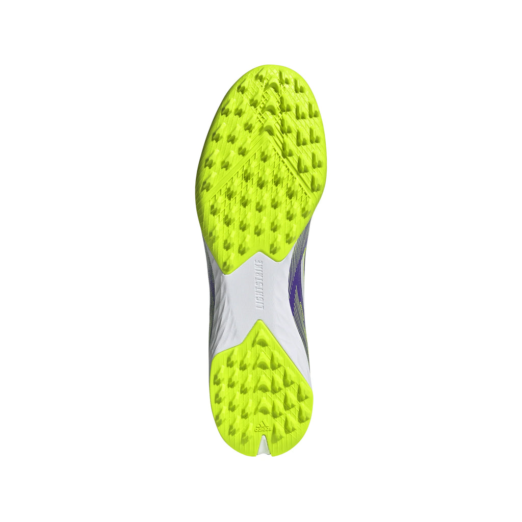 adidas F50 Pro Turf Soccer Cleats Purple White Lemon