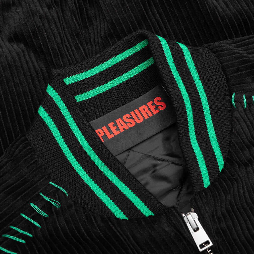 Strikeout Cord Jacket Black