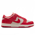 Womens Dunk Low Red Roses Coconut Milk University Red Pale Ivory