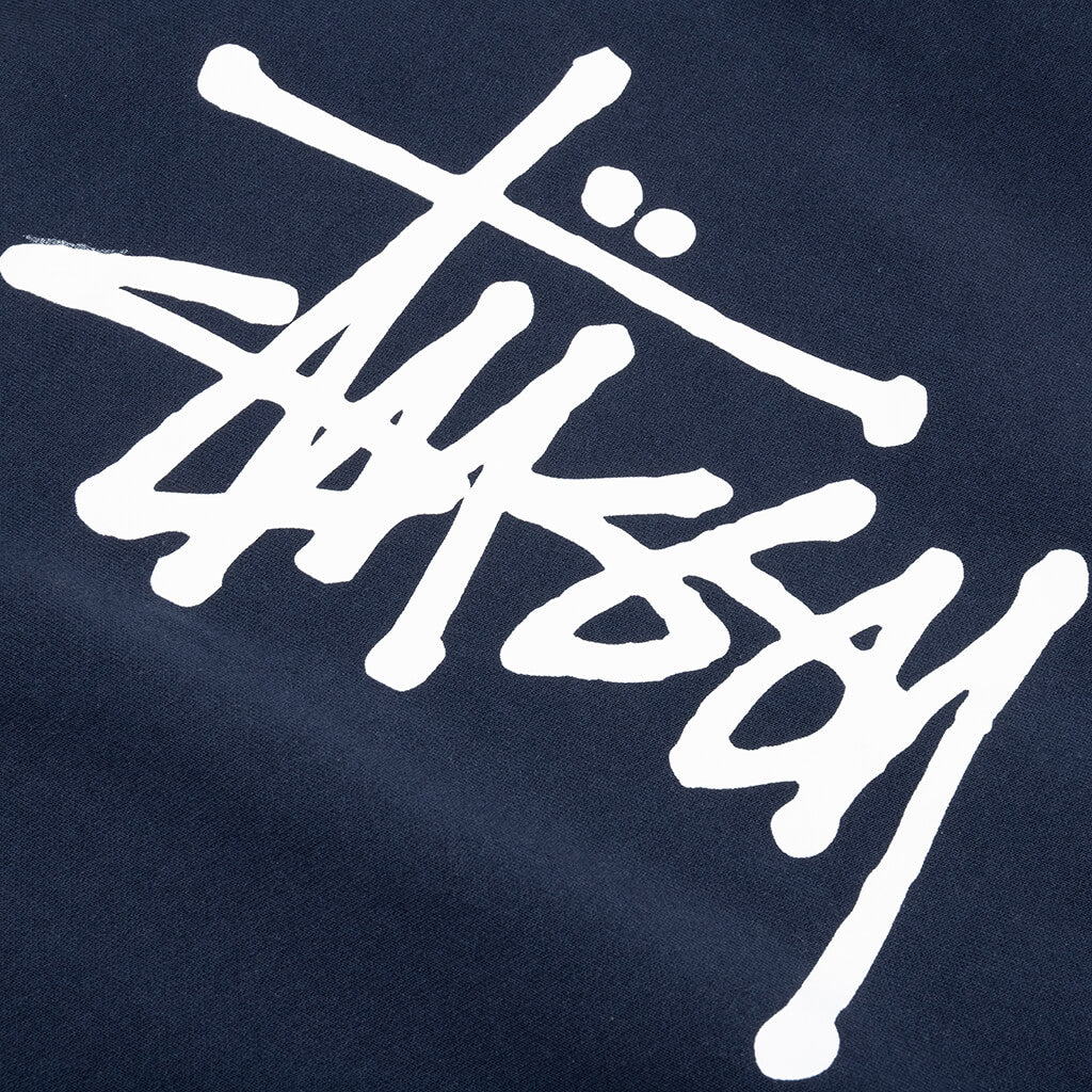 Basic Stussy Hoodie Navy