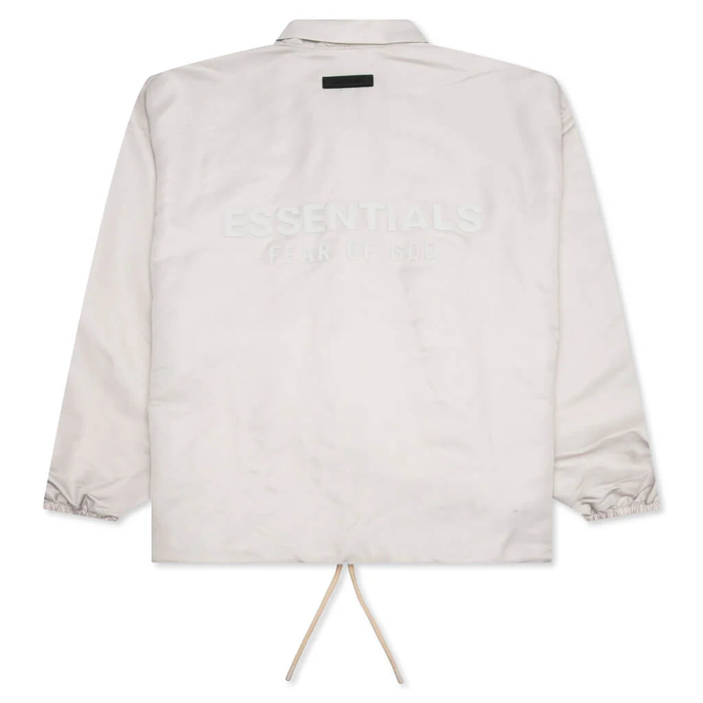 Coaches Jacket Silver Cloud