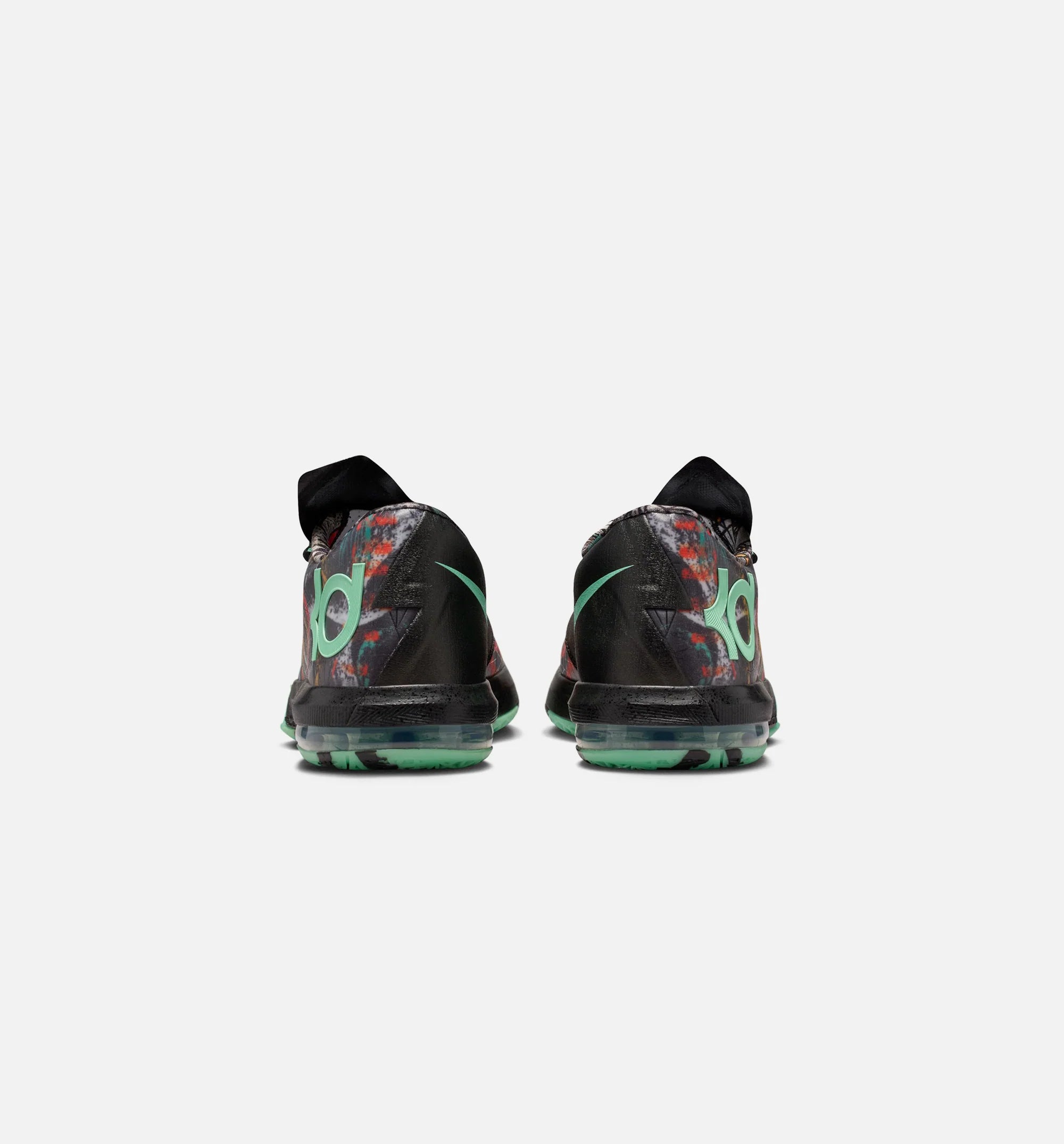 KD 6 All Star Illusion Mens Basketball Shoe Multicolor Green Glow Black