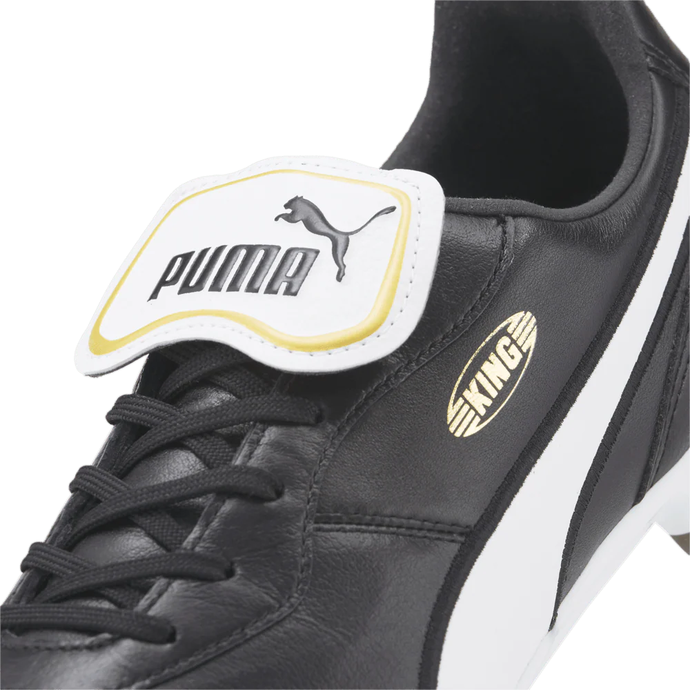PUMA King Top FG Black White