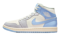 Air Jordan 1 Mid WMNS "Psychic Blue Sail Coconut Milk" BQ6472 402
