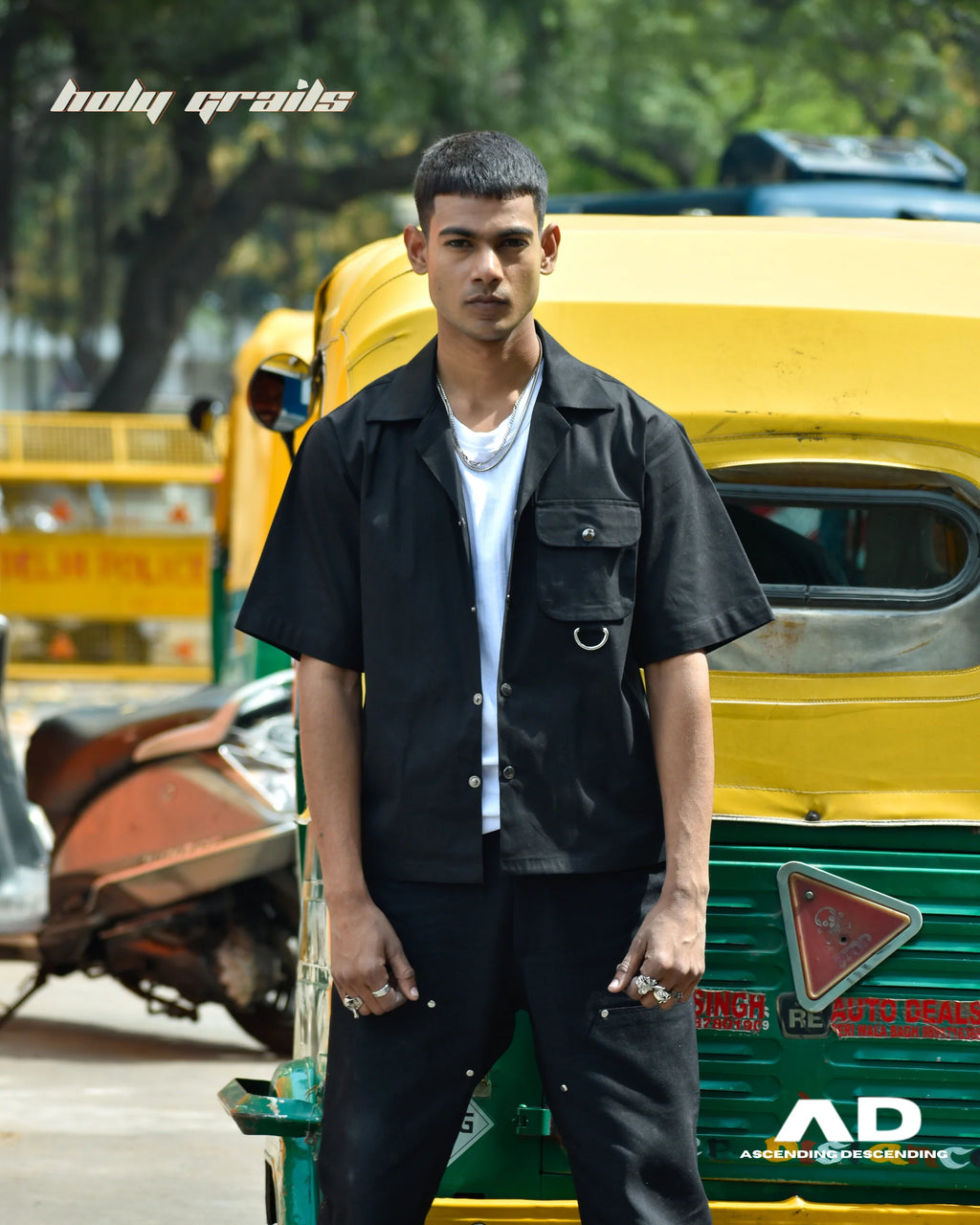 Challa Black Shirt HG x Ascending Descending