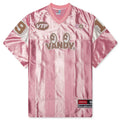 Eye Logo Stripe Jersey Pink