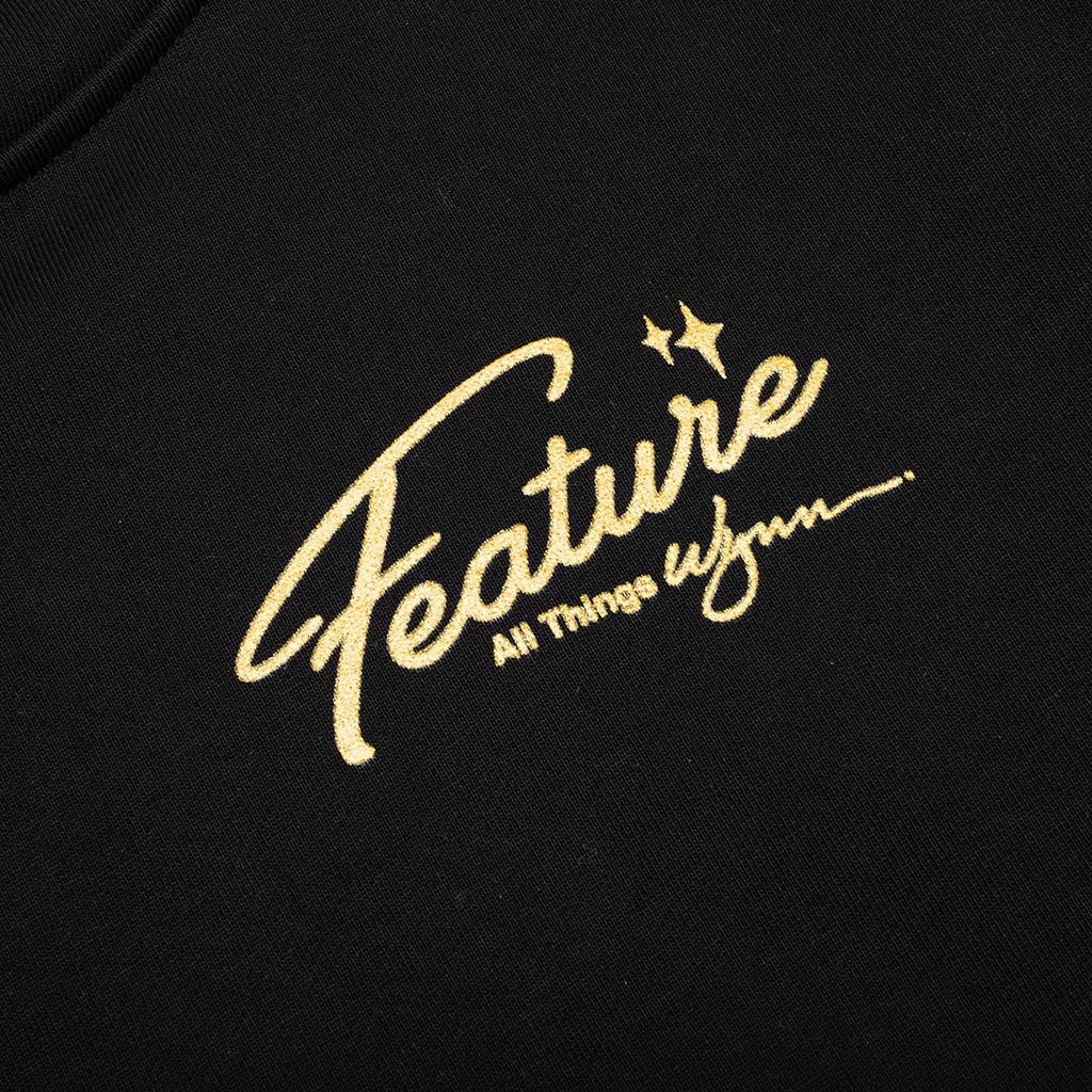 Feature x Wynn Shine Hoodie Black