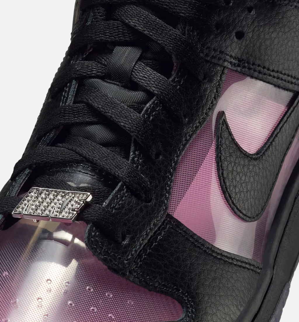 Dunk Low Retro Mens Lifestyle Shoe Silver Pink Black