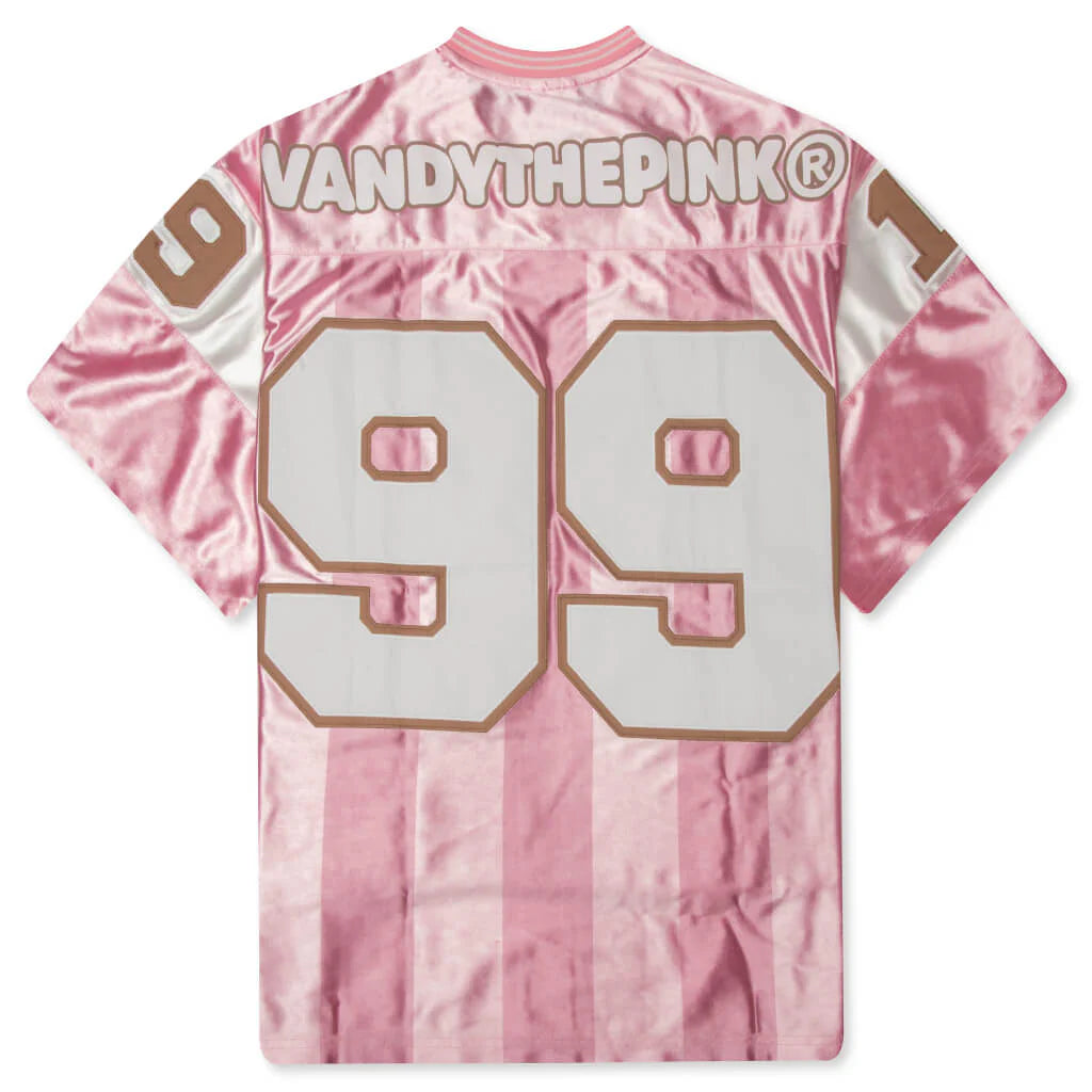 Eye Logo Stripe Jersey Pink