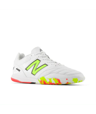 New Balance 442 Pro IN V2 Indoor Shoes White Green Black