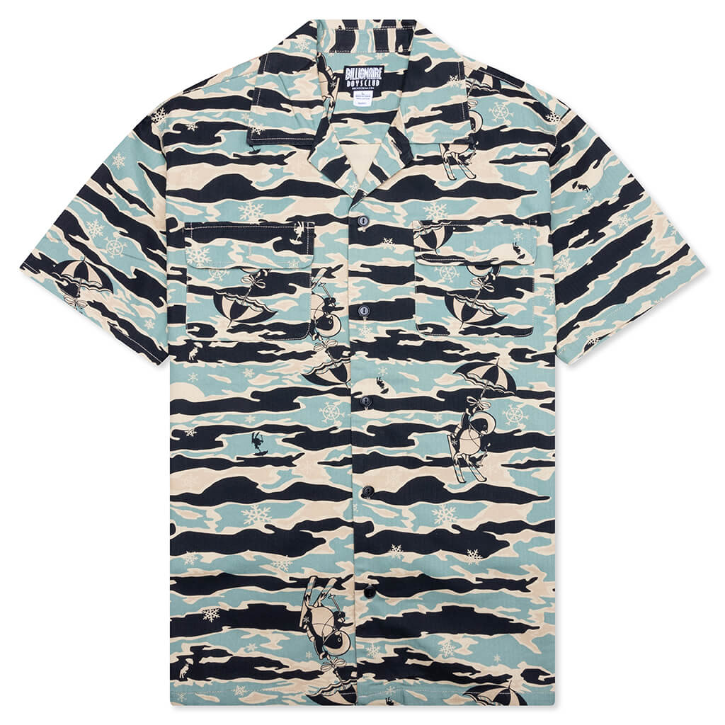 Tiger Camo S S Woven Mojave Desert