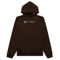 Feature x Wynn Logo Lock Up Hoodie Bitter Chocolate