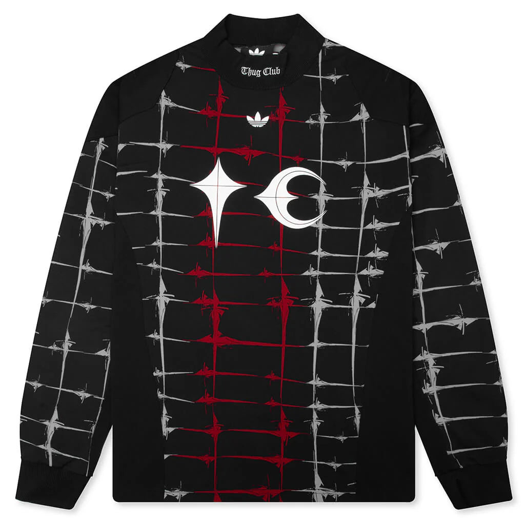 adidas Originals x Thug Club Goalie L S Tee Black