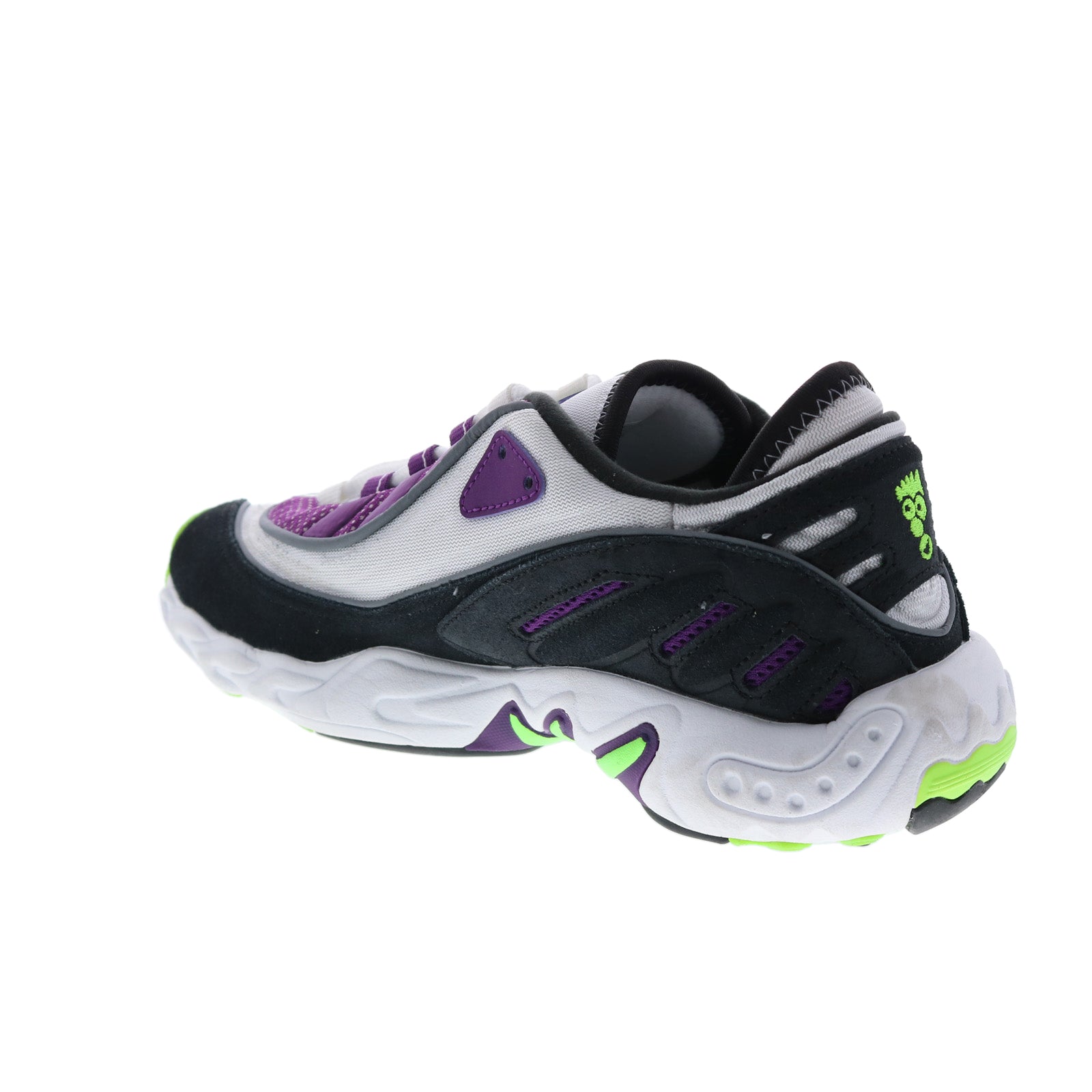 FYW 98 EG5196 Mens White Synthetic Lace Up Athletic Running Shoes