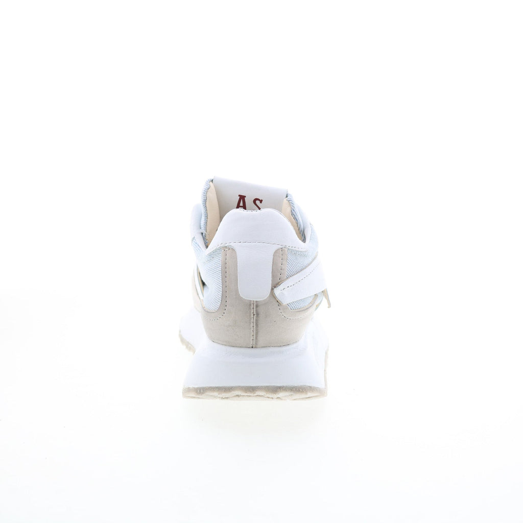 Evander Womens White Synthetic Lace Up Lifestyle Sneakers Shoes