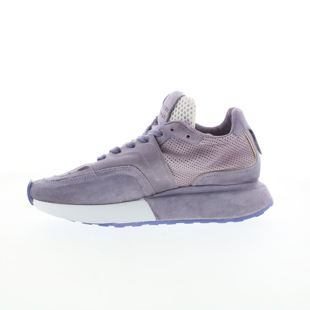 Evander Womens Purple Synthetic Lace Up Lifestyle Sneakers Shoes