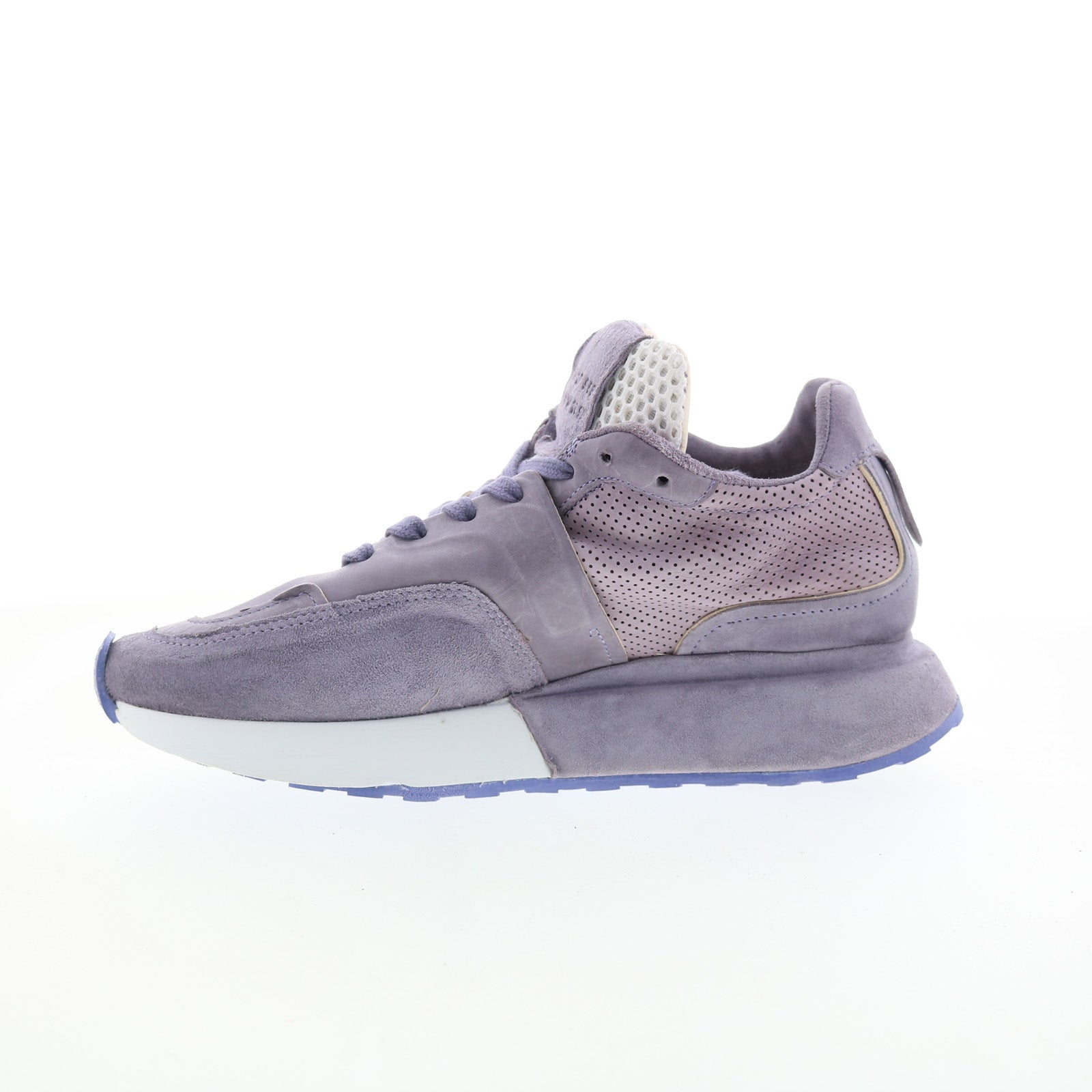 Evander Womens Purple Synthetic Lace Up Lifestyle Sneakers Shoes