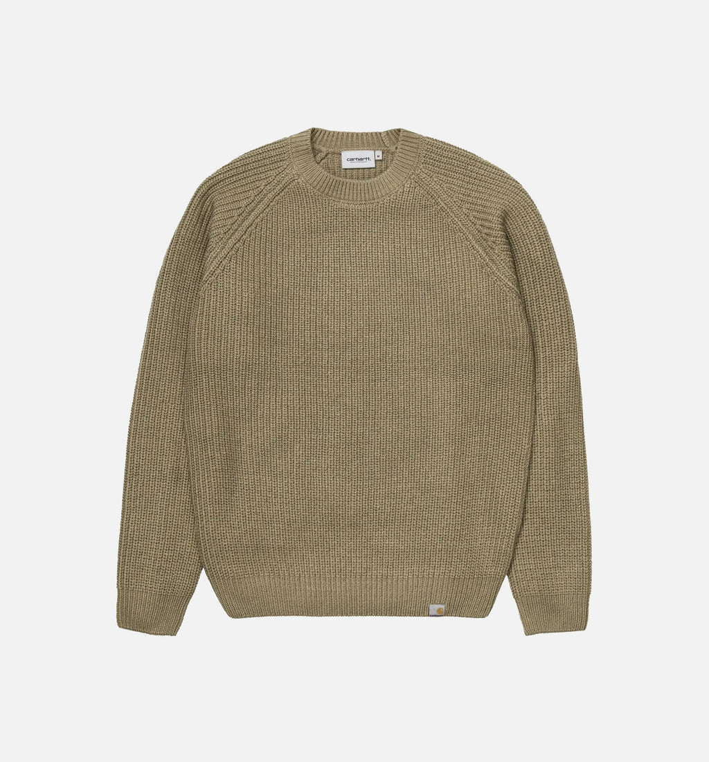 Forth Sweater Mens Crew Brown