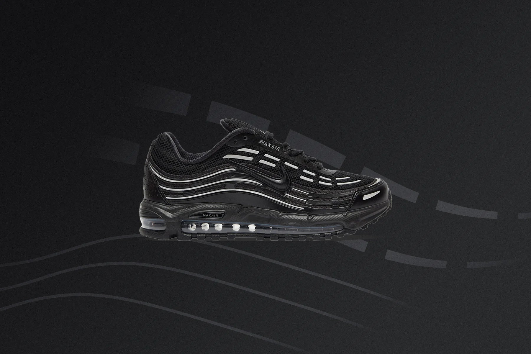 Air Max TL 25 Black Black Metallic Silver