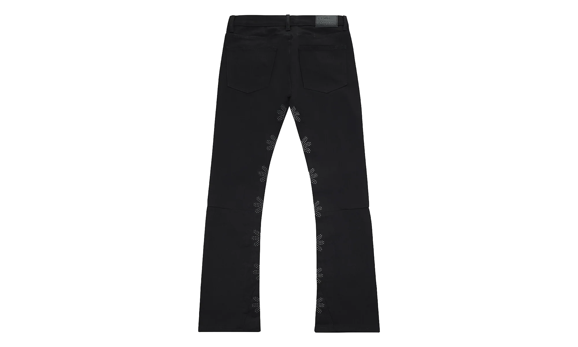 Studded Denim Pants "Black" LSDSB