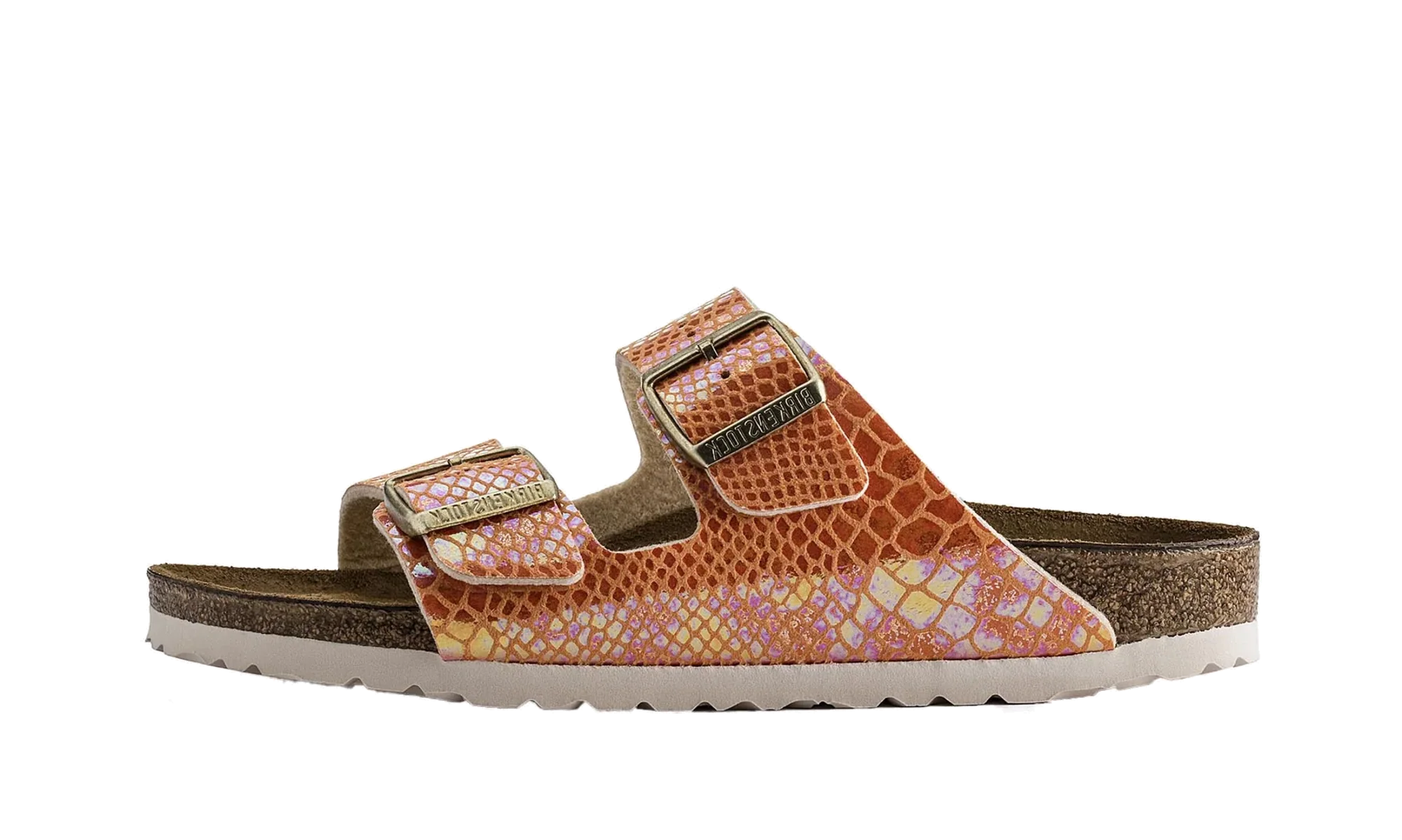 Arizona BS Sandals WMNS "Shiny Snake Orange" 1005288