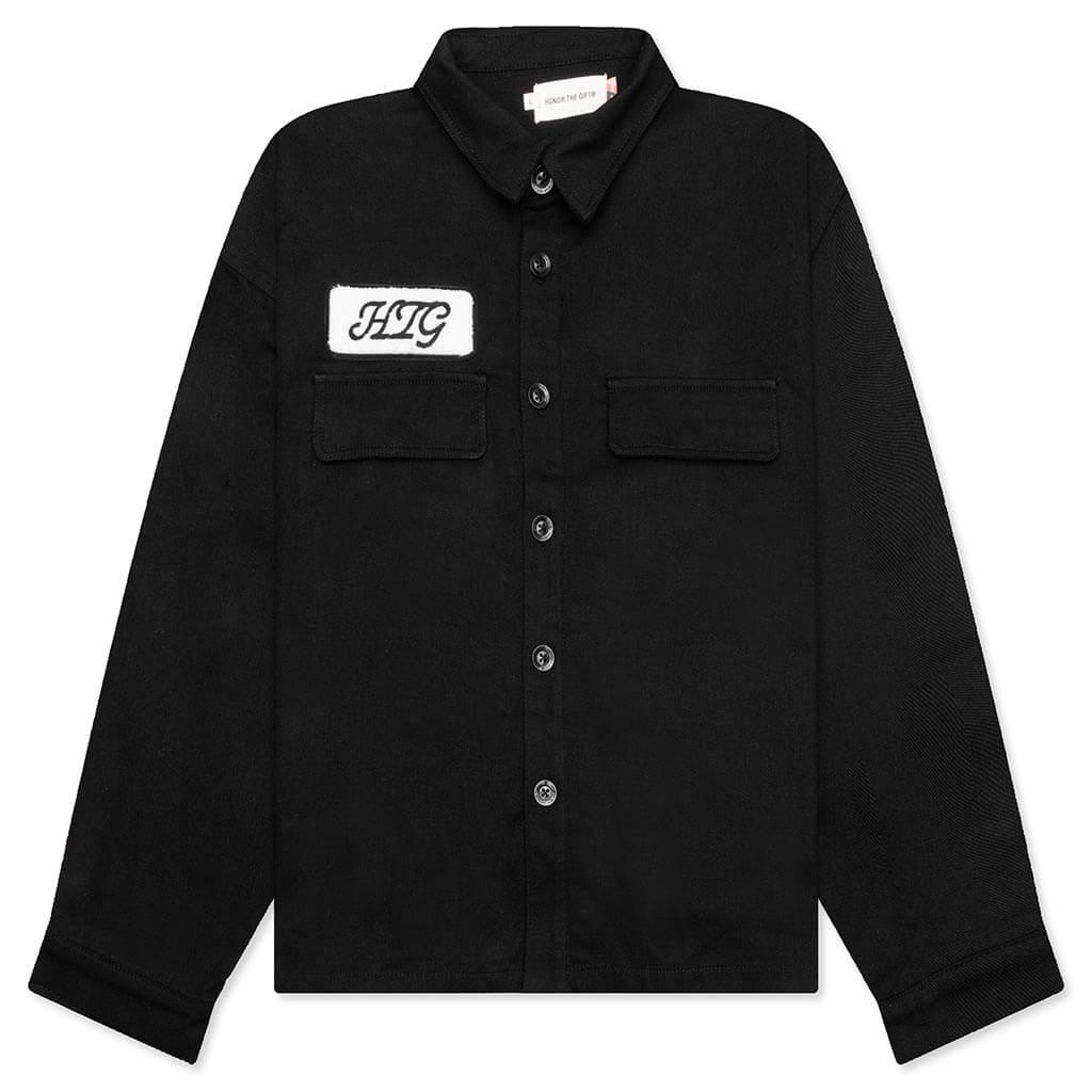 Holiday HTG L S Work Shirt Black