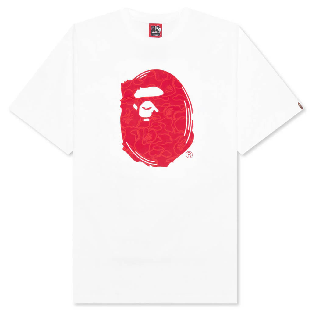 Bape 30th Anniversary Tee 1 M White Red