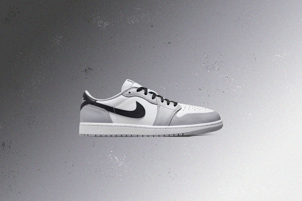 Air Jordan 1 Low OG Barons White Black Wolf Grey