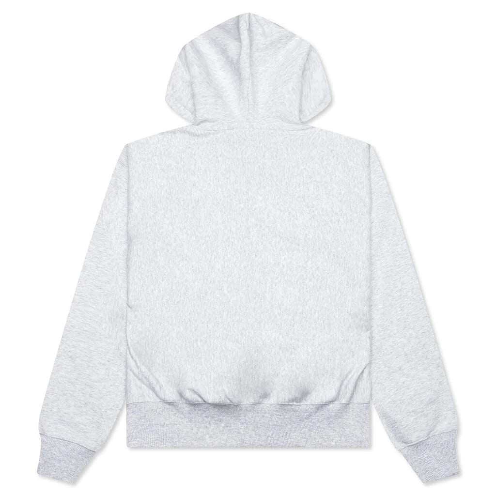 Mirror Zip Hoodie Ash Heather