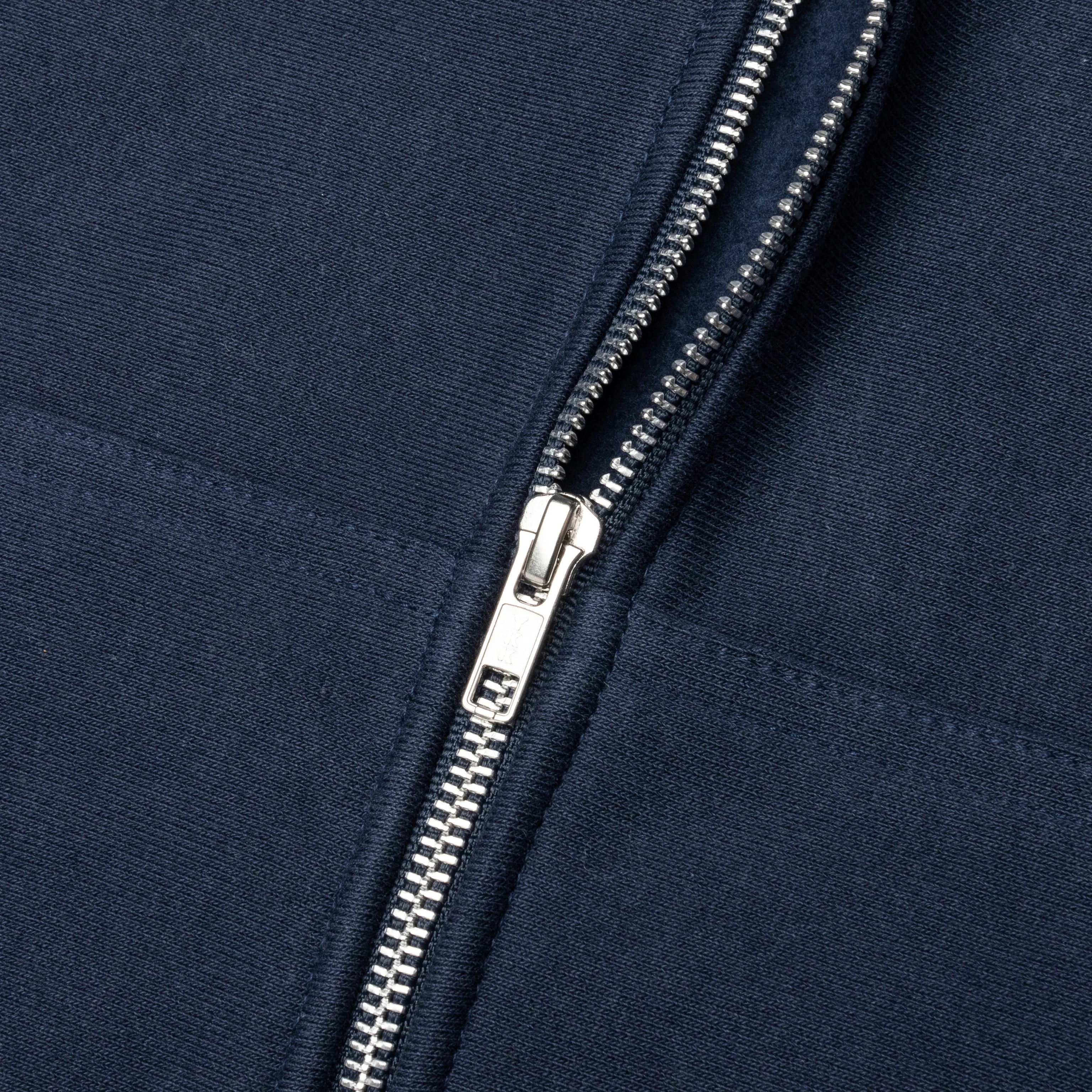 DNA Zip Hoodie Navy