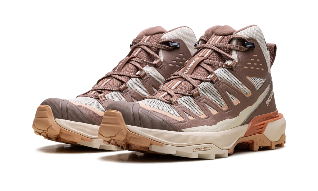 X Ultra 360 Edge Mid Gore-Tex WMNS "Shortbread / Raw Umber / Prairie Sunset" L4746270022