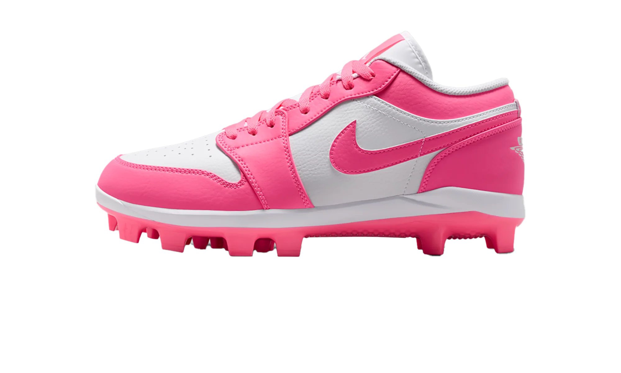 Air Jordan 1 Retro MCS Low Cleats "Digital Pink" CJ8524 103