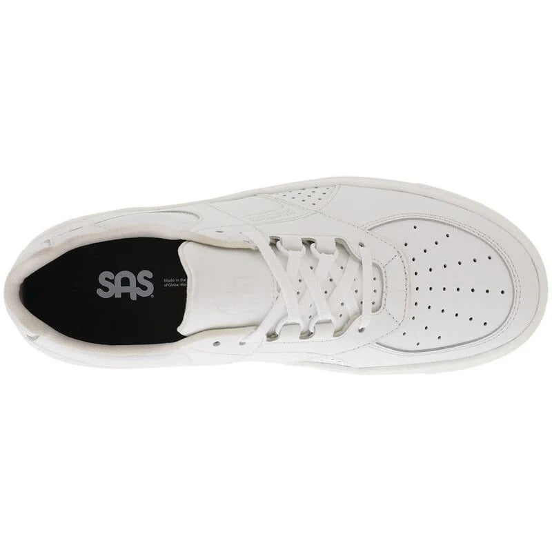 Men's High Street Lace Up Sneaker in Whiteout