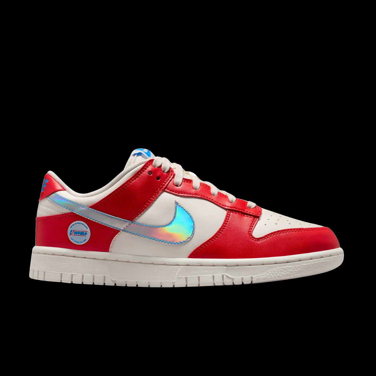 WMNS Nike Dunk Low WNBA 30th Action Red Multi Color Sail