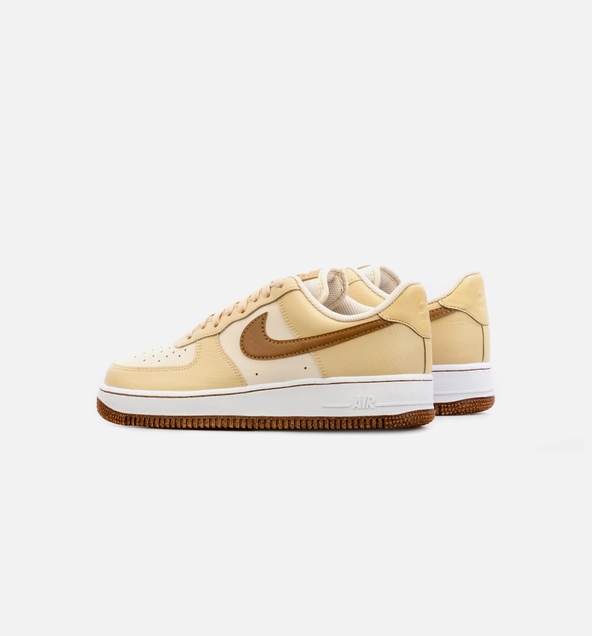 Air Force 1 Low Inspected By Swoosh Mens Lifestyle Shoe Beige Brown