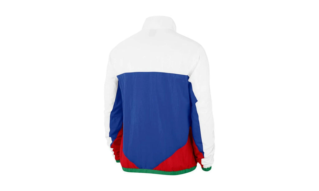 Air NSW Flight Series Half Zip Breaker Jacket "Game Royal White Green" CN8508 480