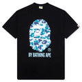 ABC Camo By Bathing Ape Tee Black Blue