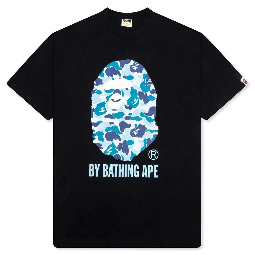 ABC Camo By Bathing Ape Tee Black Blue