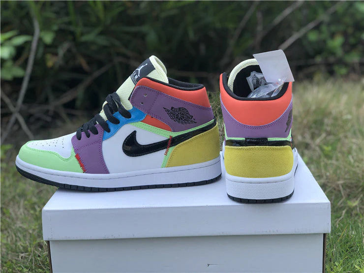 Jordan 1 Mid SE Multi color