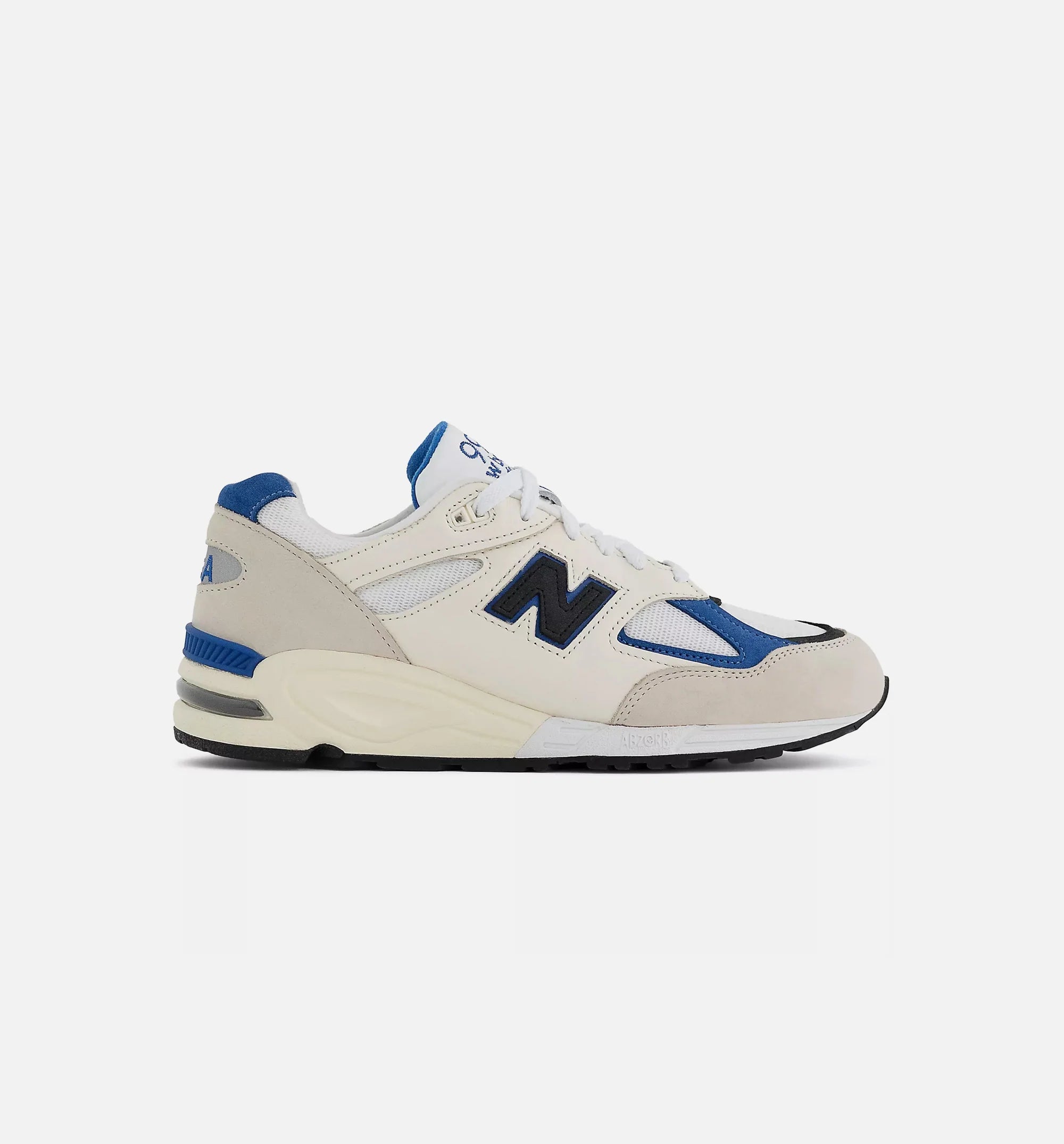 Made in USA 990v2 Mens Lifestyle Shoe White Blue