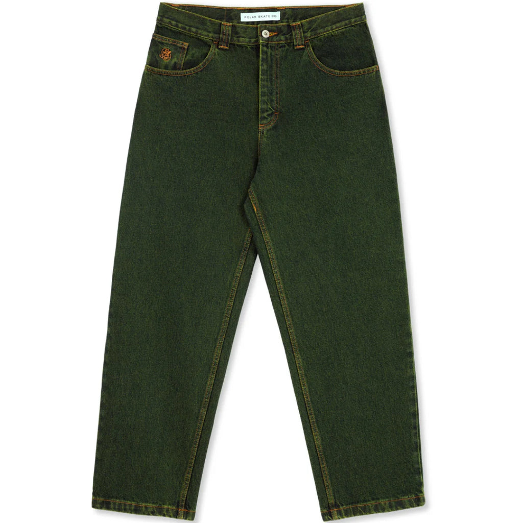 Polar 93 Pants Chartreuse Blue