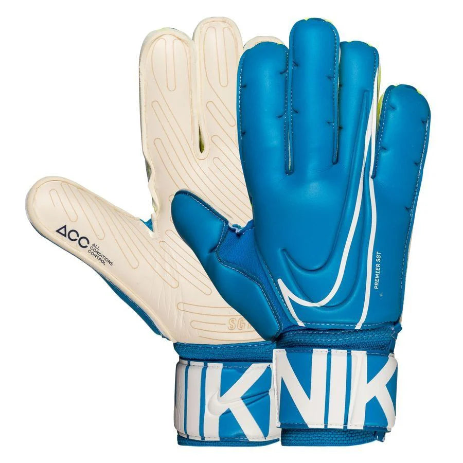 Nike SGT Premier Goalkeeper Gloves New Lights Blue Hero White