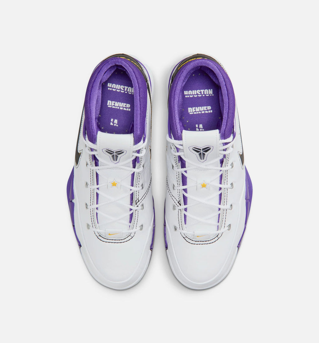 Kobe 1 Protro 81 Points Mens Basketball Shoe White Black Court Purple