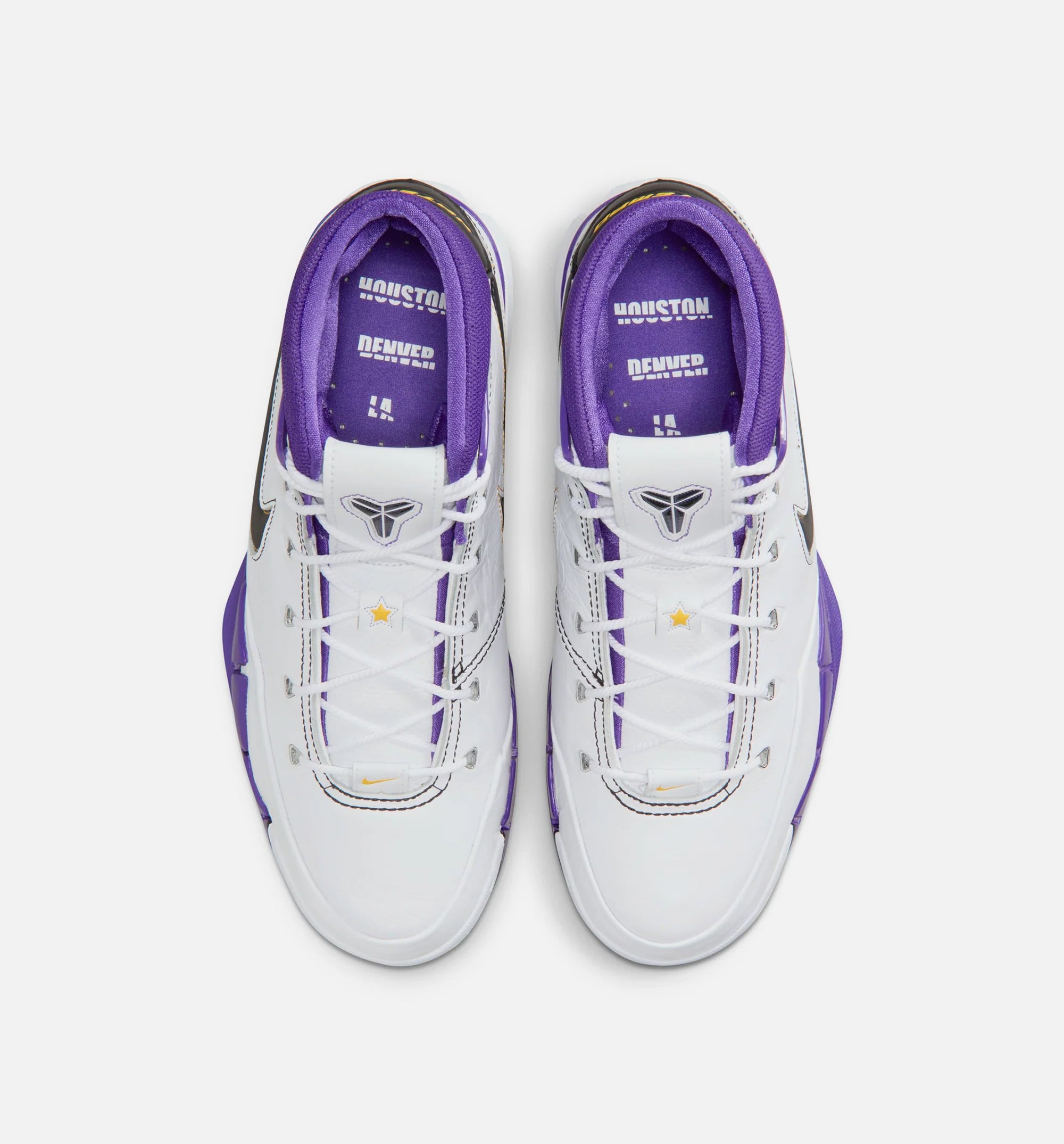 Kobe 1 Protro 81 Points Mens Basketball Shoe White Black Court Purple