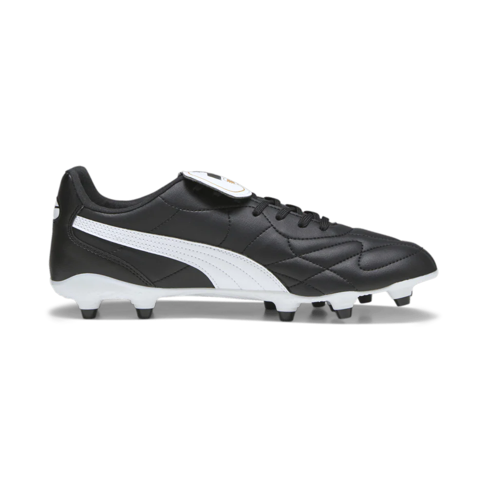 PUMA King Top FG AG Multi Ground Soccer Cleats Black White