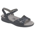 Women's Duo Quarter Strap in Black Wide